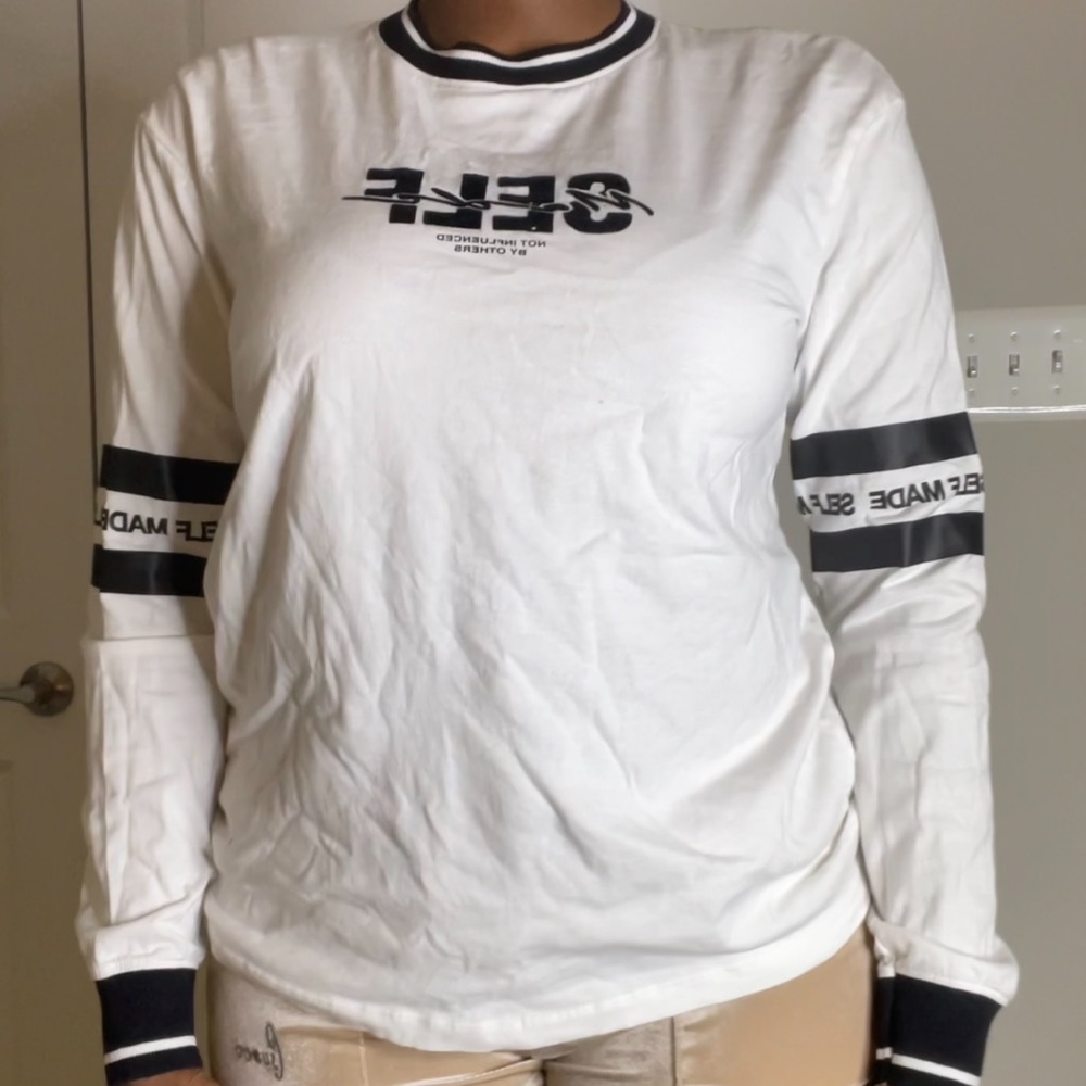 Black & White “Self Made” T shirt
